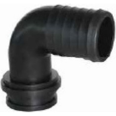 Racor Portamanguera Curvo 90º Para Tuerca 1 1/4'' Ø 30 mm