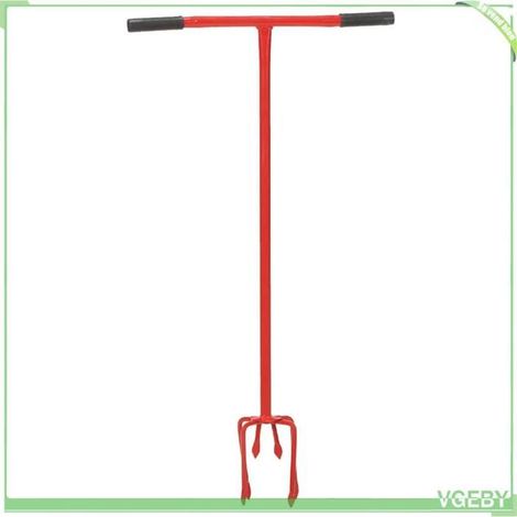 Griffe de jardin - FAFEICY - 146153 - Rouge - Acier - Poignée ergonomique PE (1/5)