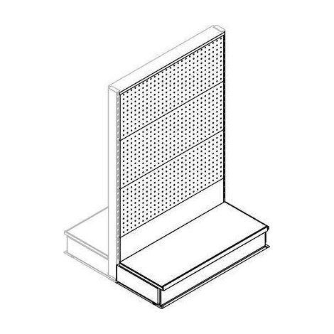 TRASFORMAZIONE A GONDOLA SCAFFALE MARKET