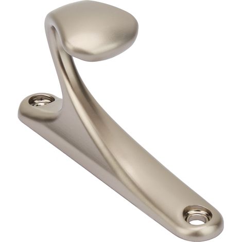 Metall-Wand-Türhänger mit einem Haken für Badezimmer und Toilette zum Aufhängen von Kleidung, Hüten und Mänteln (Champagner) (1/5)
