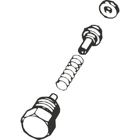 BOSCH Ersatzteil TTNR: 87085002300 Überströmventil (1/2)