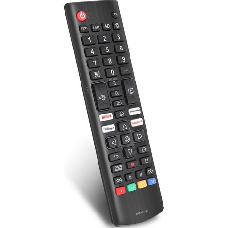 Ersatzfernbedienung für LG Smart TVs, AKB76037601, Universalfernbedienung kompatibel mit allen LG LED-, OLED-, LCD-, WebOS-, 4K-, 8K-UHD-, HDTV- und HDR-Smart-TVs