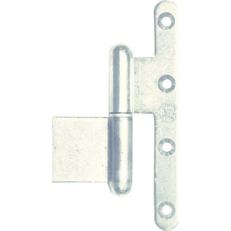 Jardinier-Massard La Loutre Sedan Paumelle Stahl Weiß 140x70mm