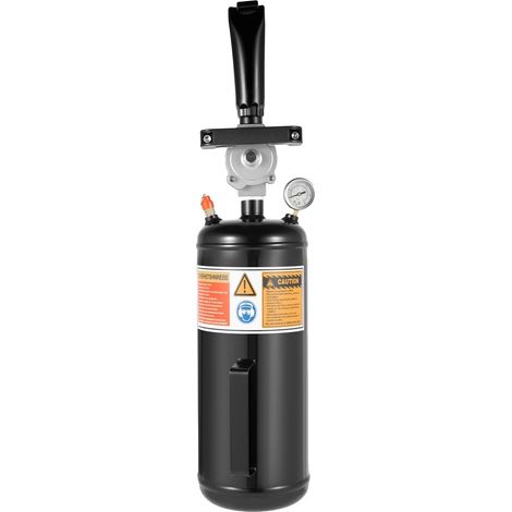 Reifenkompressor, maximaler Druck 1,0 MPa, 8 l Fassungsvermögen, schwarz (1/2)