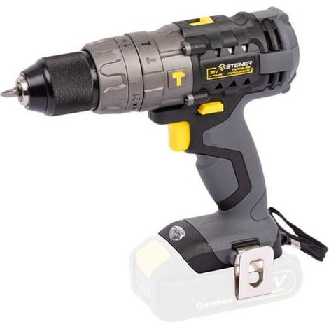 Steiner – Perceuse percussion sans fil 18V – Moteur 4 pôles – Couple 60Nm – Mandrin 13mm à blocage – Éclairage LED intégré (1/5)
