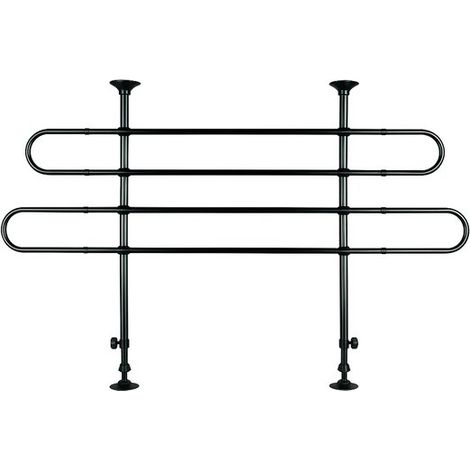 Grille de séparation universelle et réglable pour voiture - Largeur : 90-155 cm hauteur : 75-134 cm - Installation facile sans perçage - Sécurité garantie pour le coffre et le transport du chien (1/5)
