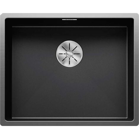 BLANCO Einbaubecken CLARON 500-IF Dark Steel (1/3)