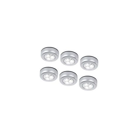 Set mit 6 kabellosen LED-Nachtlichtern mit Batteriebetrieb und berührungslosem Sensor – für Schränke, Kommoden, Arbeitsflächen und Waschküche