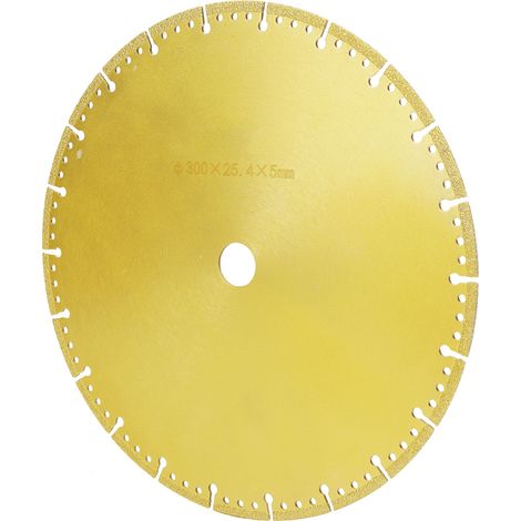 Lame de scie diamantée, disque de coupe à segments circulaires pour marbre ou verre. (1/5)