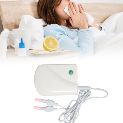 Appareil de massage multifonction laser infrarouge pour le traitement de la rhinite, instrument de thérapie de la rhinite, outils de soins du nez (1/5)
