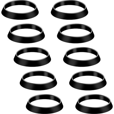 10 Pcs Joint Siphon Evier, Joint Evier Cuisine, Joint de Vidange, Joint Bouchon Vidange, 43mm Joint de Tuyau d'Évacuation pour Tuyau d'Évacuation de 1 1/2 Pouce Siphon Evier Cuisine (1/5)