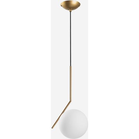 Luminar Design Pendelleuchte aus Metall und Glas