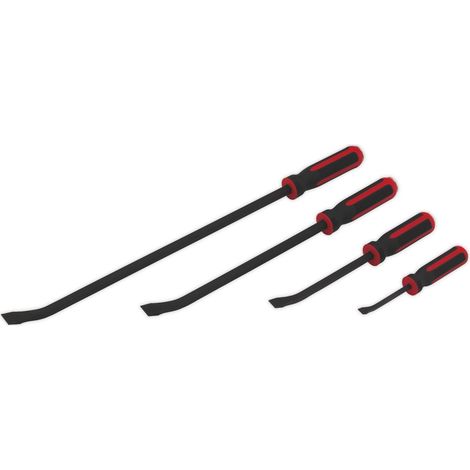 Sealey Premier Heavy-Duty Angled Pry Bar Set with Hammer Cap 4pc AK9105 (1/2)
