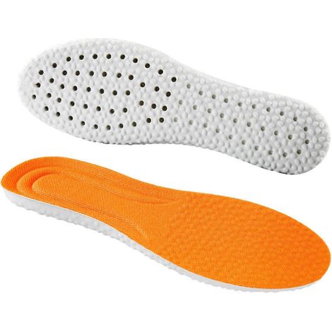 paire de semelles intérieures souples et amortissantes pour la course à pied-22.5cm-23cm-Dark Orange