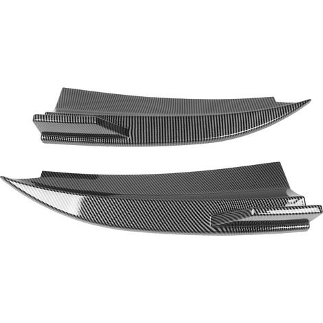 Stück Heckdiffusoren links und rechts für Mercedes C-Klasse Coupé C205 AMG Line C43 C63 (2015–2021), Carbonfaser-Optik (1/5)