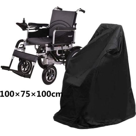 Housse de protection pour fauteuil roulant housse de protection pour fauteuil roulant électrique extérieur Oxford 210D imperméable (1/4)
