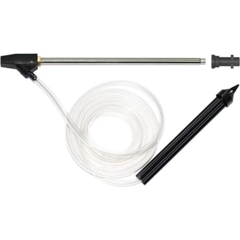Kit de sablage haute pression pour Karcher K1-K7, accessoire de sablage humide pour l'élimination de la rouille, de la peinture et de l'huile, tuyau de 3 m, construction en caoutchouc et acier (1/5)