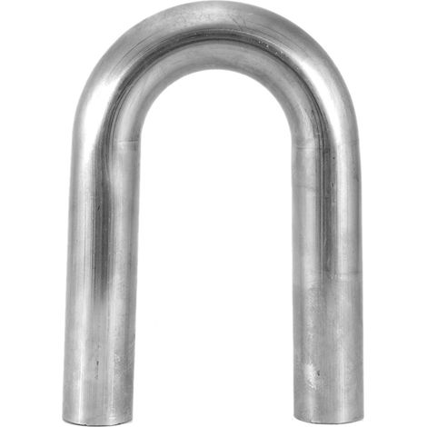 Tuyau coudé en U 180° en acier inoxydable pour turbo intercooler, mandrin plié, 1,5 pouce (1/3)