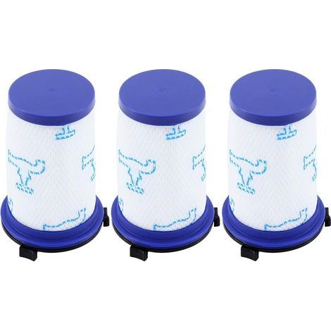 3 filtros de repuesto para Rowenta Air Force 360 RH9051WO RH9057WO RH9059WO RH9081WO RH9086WO y aspiradora Tefal Air Force 360, accesorios de repuesto alternativos a ZR009001 (1/4)