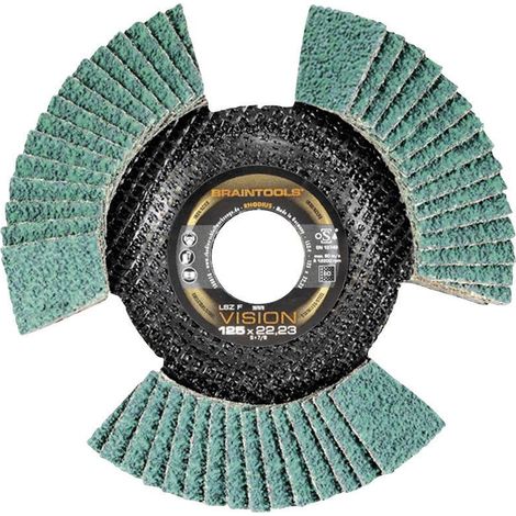 Disque à lamelles RHODIUS Acier/Inox 125 x 22,23 mm K60 - 207078 (1/5)