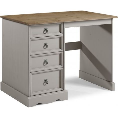 Corona Grey Wax Dressing Table