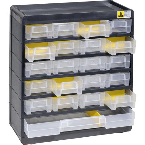 Allit Kleinteilemagazin VarioPlus Basic 32 30 x 13,5 x 33,5 cm Aufbewahrung (1/5)