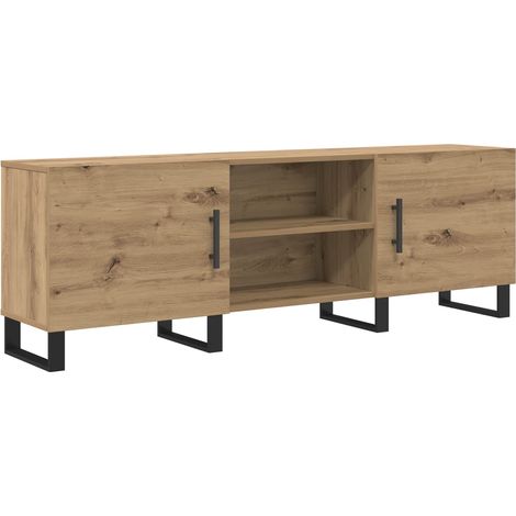 Maison Exclusive - Mobile TV Rovere artigianale 150 x 30 x 50 cm Legno multistrato