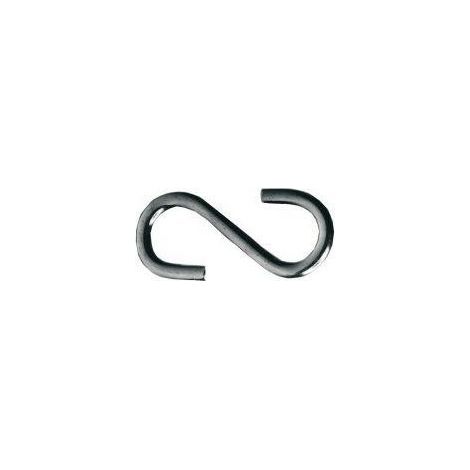 Gancho en S A2 3,8mm (por 50) (1/3)