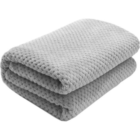 COUVERTURE TUTUMI DIAMOND 160X200 GREY (1/4)