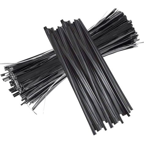 Twist Tie - 6 Inch - Plastic - Reusable - For Bread Bags Cookie Bags Candy Bags - 800 Pack (1/5)
