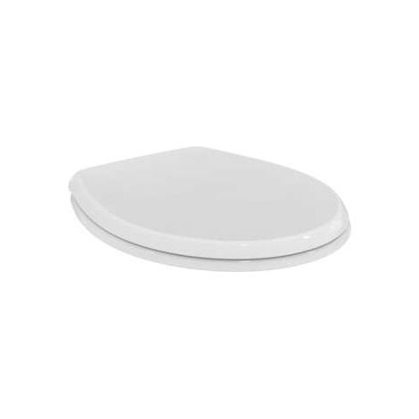 IDEAL STANDARD Eurovit WC-Sitz, Sandwich 370x440x45 mm W302601 - weiß (Alpin) (1/5)