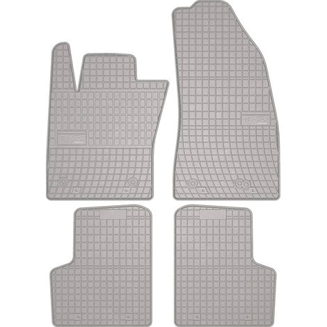 Tappetini in gomma per auto per: Jeep Renegade SUV (2014-2019) - grigio coordinato