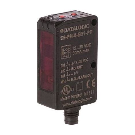 Barrière lumineuse à réflexion Datalogic S8-PR-5-T53-PP 950801280 Portée max.: 2 m 1 pc(s) (1/2)
