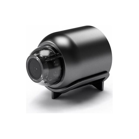 Mini caméra Wifi HD 1080P avec fonction de détection humaine AI, caméra IP de surveillance vidéo en temps réel avec fonction d'enregistrement en boucle de vision nocturne 1pc, noir, caméra (1/4)