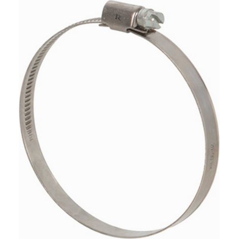 Abrazadera de acero inoxidable de 70 a 90 mm 2 piezas (1/2)