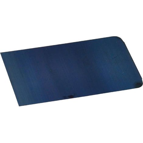 Spatola liscia per carrozziere in acciaio temperato blu in confezione da 12 pezzi -2 cm (1/2)