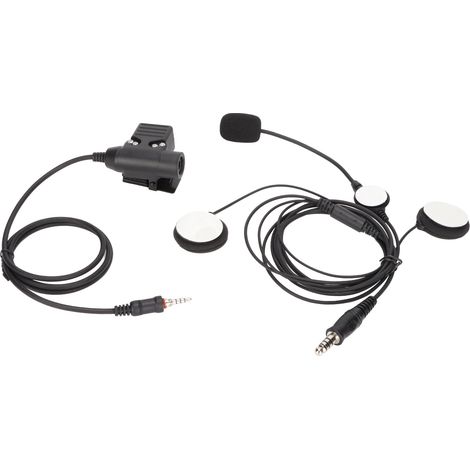 Casque audio moto 7.1 avec micro PTT U94 pour Yaesu VX-6R et VX-7R, communication radio claire (1/5)