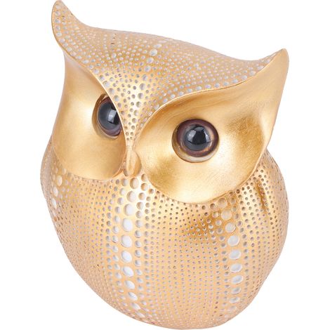 Statuette de hibou, figurine en résine nordique, sculpture animale, ornement, décoration pour la maison ou le bureau. (1/5)