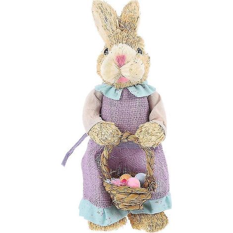 1 statue de lapin de bureau
