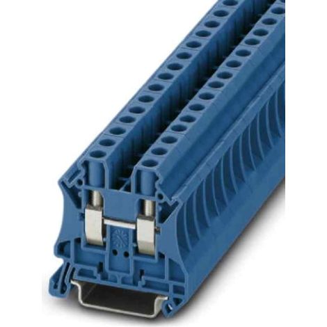 Conector de riel de 2 hilos 0,2-10 mm2 azul UT 6 BU 3044144