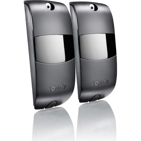 Somfy 2400939 - Set di fotocellule, compatibile con motori per cancelli e porte da garage