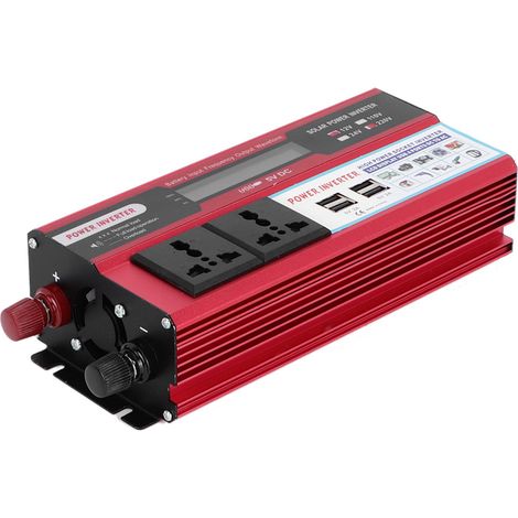 750-W-Solarladegerät mit Digitalanzeige, 4 USB-Anschlüssen und Telefonanschluss (1/5)