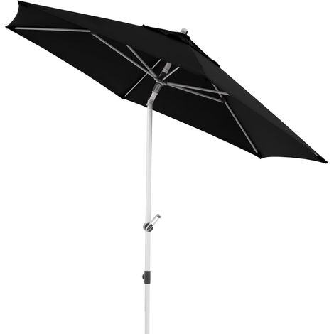 Doppler Expert Auto Tilt ø 280 cm Sonnenschirm 6 Farbvarianten Mittelmastschirm 428441 817 Schwarz (1/5)
