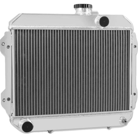 Radiador de refrigeración de competición, construcción de aluminio, diseño de tres filas, compatible con los modelos de sedán compacto KE30, KE38, KE55 y KE70, mayor eficiencia de refrigeración, fácil (1/4)