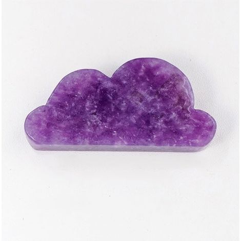 Quartz Purole Naturel, lépidolite, Nuages sculptés, Pierres précieuses en Cristal, Artisanat Populaire Collections de la Maison (1/5)
