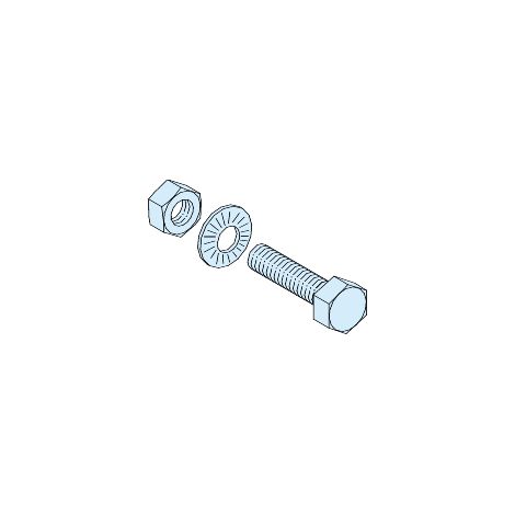 20 bulloni M8X20 - LVS04782