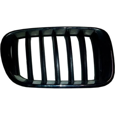 Grille de calandre avant droite contour chromée/lames noires BMW X3 2 F25 phase 1 2010-2014