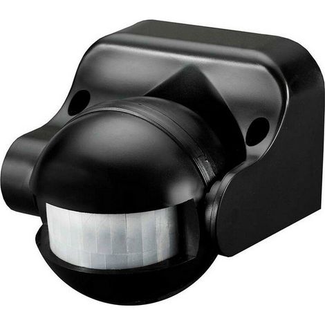 Bewegungsmelder edm verstellbar 180 Grad schwarz