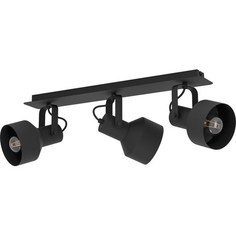 Plafonnier avec 3 spots orientables, luminaire pour salon (1/5)