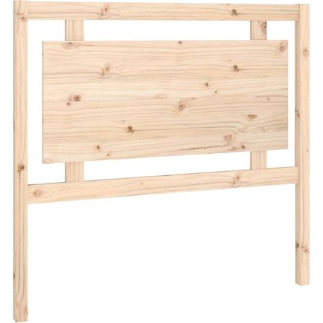 Maison Exclusive - Cabecero de cama madera maciza de pino 105,5x4 (1/5)